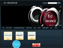 Tablet Screenshot of djescence.com